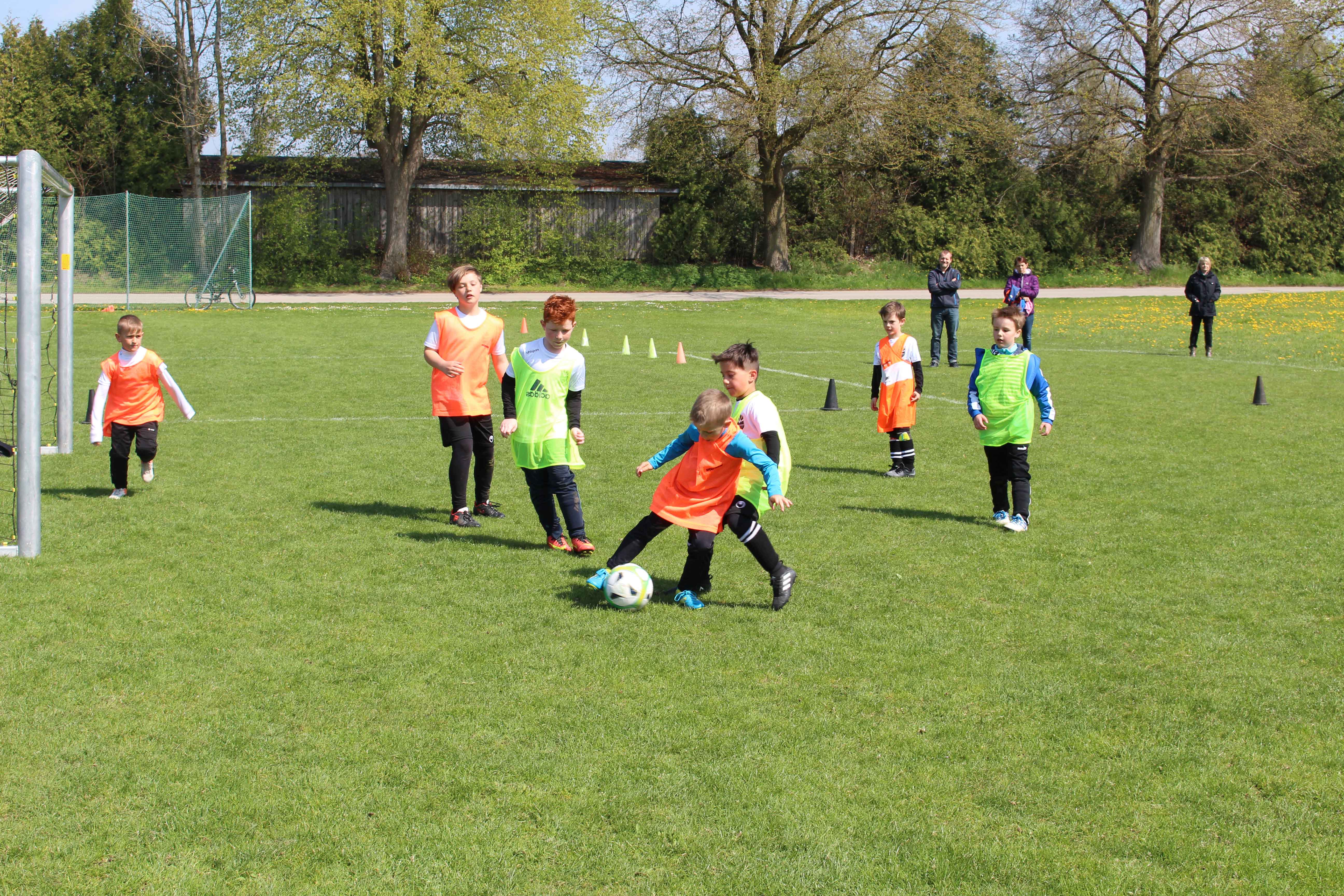 Fußball spielen bei der Fußballschule Schwabmünchen